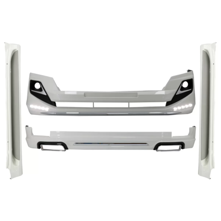 Kit carrozzeria completo compatibile con Toyota Land Cruiser Prado FJ150 (2014-2017) Modellista desi