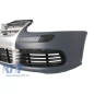 Paraurti anteriore compatibile con VW Golf V 5 (2003-2007) Jetta (2005-2010) look R32 Brushed Alumin