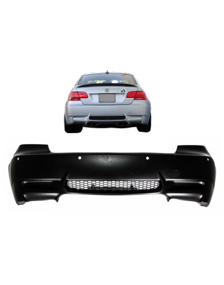 Paraurti posteriore compatibile con BMW 3 Serie E92 E93 (2006-2010) design M3 (Cod. K-RBBME92M3P)