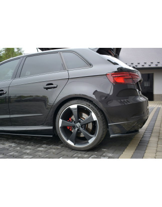 Splitters posteriori laterali Audi RS3 8V FL Sportback (Cod. M-AU-RS3-8VF-RSD1G)