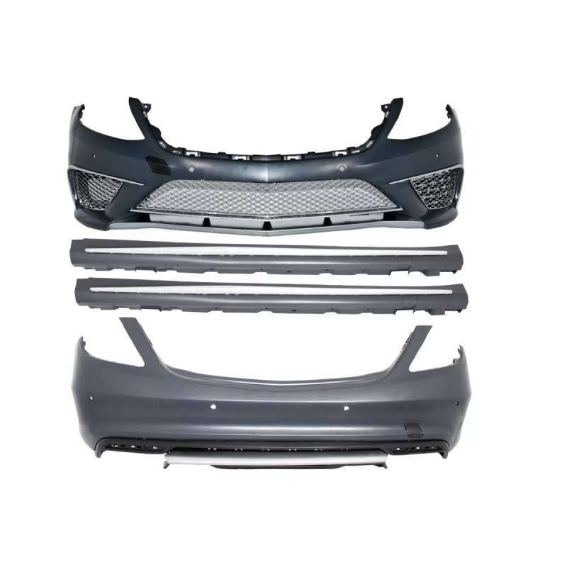 Kit carrozzeria compatibile con Mercedes S-Classe W222 (2013-06.2017) S65 design (Cod. K-CBMBW222AMG