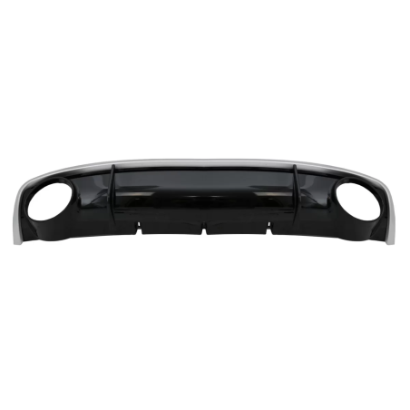 Paraurti posteriore Spoiler Diffusore & Terminali di scarico compatibile con Audi A4 B8 B8.5 Berlina