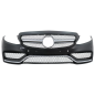 Paraurti anteriore compatibile con Mercedes C-Classe W205 S205 C205 A205 (2014-2018) Berlina T-Model