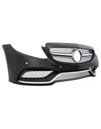 Paraurti anteriore compatibile con Mercedes C-Classe W205 S205 C205 A205 (2014-2018) Berlina T-Model