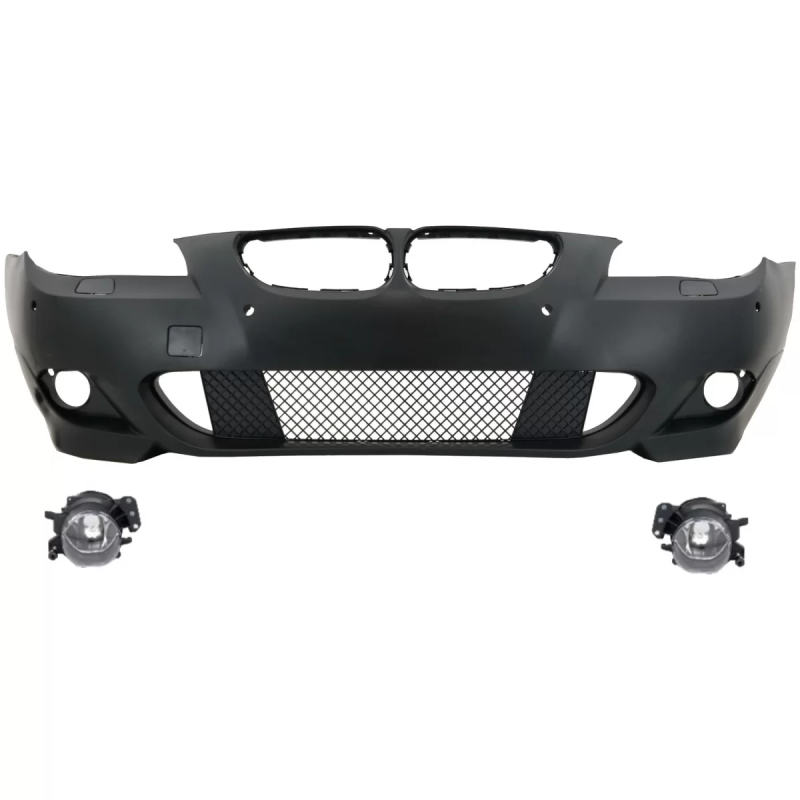 Paraurti anteriore compatibile con BMW 5 Serie E60 Berlina E61 LCI Touring (2007-2010) design M-Tech