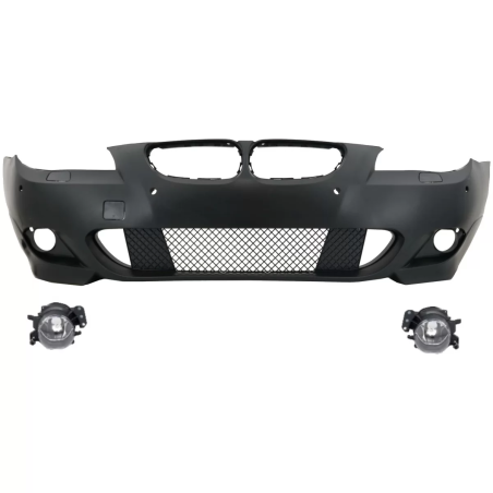 Paraurti anteriore compatibile con BMW 5 Serie E60 Berlina E61 LCI Touring (2007-2010) design M-Tech