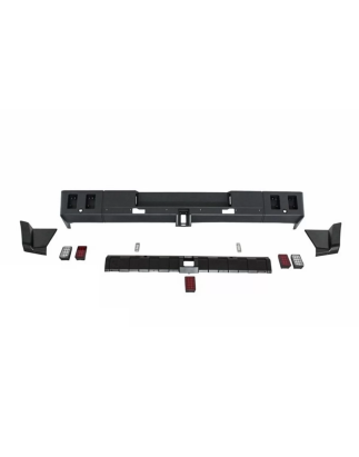 Paraurti posteriore compatibile con Mercedes G-Classe W463 (1989-2018) G63 G65 design (Cod. K-RBMBW4