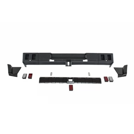 Paraurti posteriore compatibile con Mercedes G-Classe W463 (1989-2018) G63 G65 design (Cod. K-RBMBW4