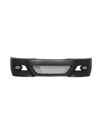 Paraurti anteriore con Griglie centrali a doppio rene doppia striscia compatibile con BMW E46 (1998-
