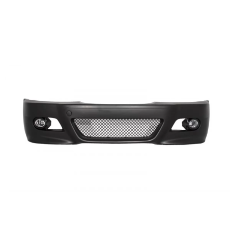 Paraurti anteriore con Griglie centrali a doppio rene doppia striscia compatibile con BMW E46 (1998-
