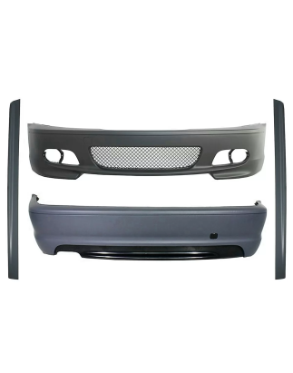 Kit carrozzeria compatibile con BMW 3 Serie E46 Cabrio (1998-2005) design M-Technik (Cod. K-CBBME46M