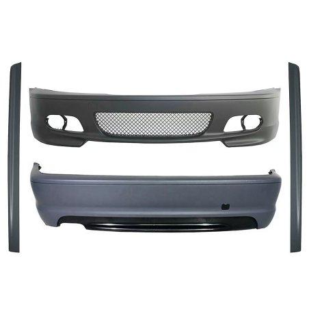Kit carrozzeria compatibile con BMW 3 Serie E46 Cabrio (1998-2005) design M-Technik (Cod. K-CBBME46M