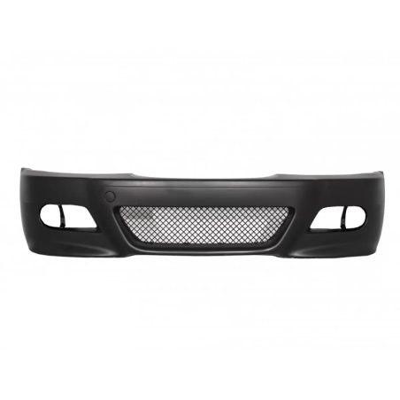 Paraurti anteriore compatibile con BMW 3 Serie E46 (1998-2004) look M3 conout Fendinebbia (Cod. K-FB