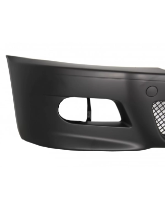 Paraurti anteriore compatibile con BMW 3 Serie E46 (1998-2004) look M3 conout Fendinebbia (Cod. K-FB