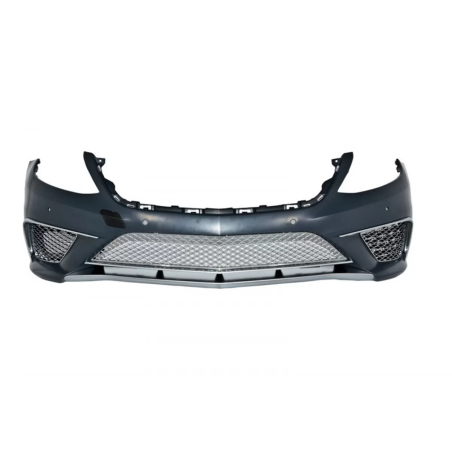 Paraurti anteriore compatibile con Mercedes S-Classe W222 (2013-06.2017) S65 design (Cod. K-FBMBW222
