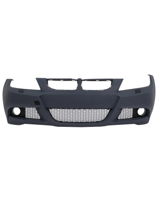 Paraurti anteriore compatibile con BMW 3 Serie E90 E91 Berlina Touring (2004-2008) design M-Tech LCI