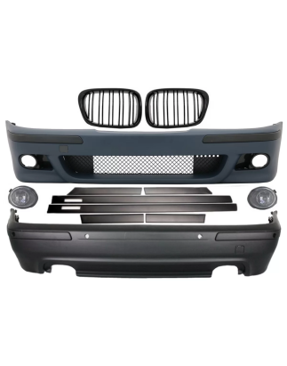 Kit carrozzeria compatibile con BMW 5 Serie E39 (1997-2003) Double Outlet con Central Grilles design