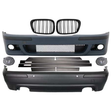 Kit carrozzeria compatibile con BMW 5 Serie E39 (1997-2003) Double Outlet con Central Grilles design