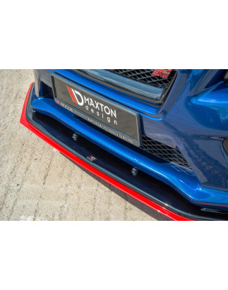 SPLITTER ANTERIORE V.4 SUBARU  WRX STI (Cod. M-SUIM4WRXSTI-FD2G+FD2RRED)