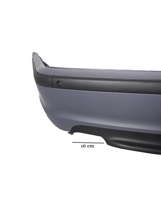 Paraurti posteriore compatibile con BMW 3 Serie E46 4D Berlina (1998-2004) design M-Technik con PDC 