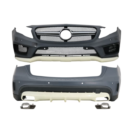 Kit carrozzeria completo compatibile con Mercedes GLA X156 (2014-2016) (Cod. K-CBMBX156AMG)