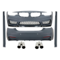 Kit carrozzeria completo compatibile con BMW 4 Serie F32 F33 Cabrio (2013-2019) M4 design con Termin