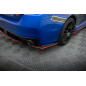 Splitters posteriori laterali V.2 SUBARU WRX STI (Cod. M-SUIM4WRXSTI-RSD1RRED+RSD1G)