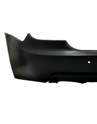 Paraurti posteriore compatibile con BMW 5 Serie E60 (2003-2007) design M-Technik con Minigonne later