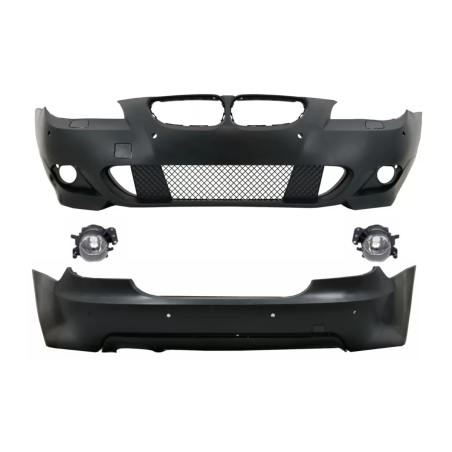 Kit carrozzeria compatibile con BMW 5 Serie E60 LCI (2007-2010) design M-Technik con PDC 18mm (Cod. 