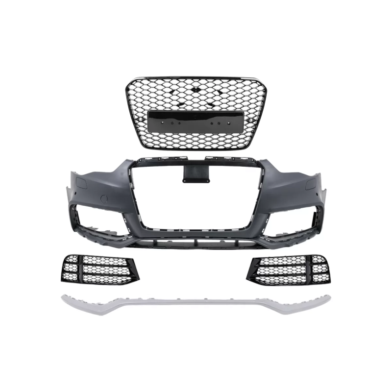 Paraurti anteriore compatibile con Audi A5 8T Facelift (2012-2016) RS design (Cod. K-FBAUA58TFRS)