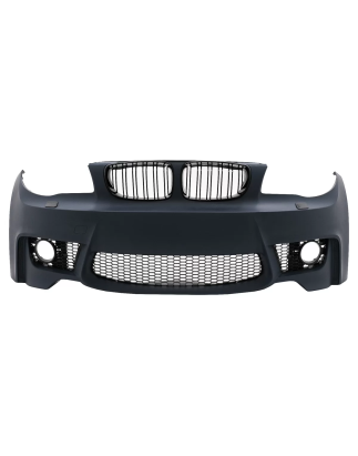 Paraurti anteriore compatibile con BMW 1 Serie E81 E82 E87 E88 (2004-2011) 1M design (Cod. K-FBBME87
