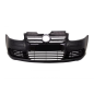 Paraurti anteriore compatibile con VW Golf V 5 (2003-2007) Jetta (2005-2010) R32 Piano Glossy nero G