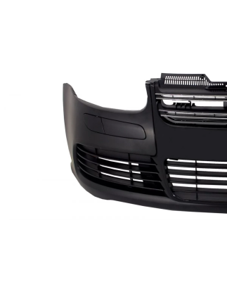 Paraurti anteriore compatibile con VW Golf V 5 (2003-2007) Jetta (2005-2010) R32 Piano Glossy nero G