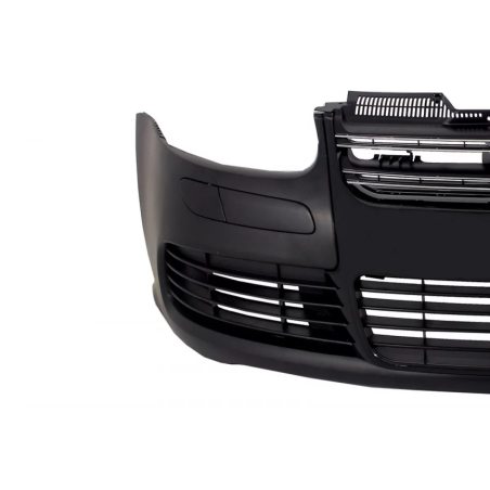 Paraurti anteriore compatibile con VW Golf V 5 (2003-2007) Jetta (2005-2010) R32 Piano Glossy nero G