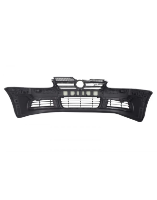 Paraurti anteriore compatibile con VW Golf V 5 (2003-2007) Jetta (2005-2010) R32 Piano Glossy nero G