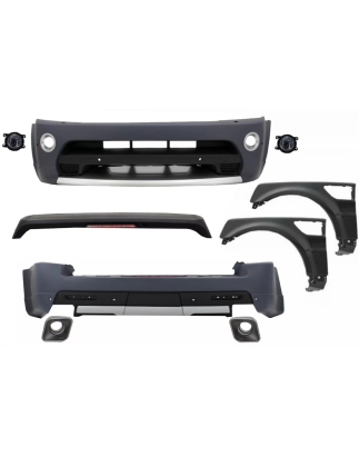Kit carrozzeria con Parafanghi anteriori compatibile con Land Rover Range Rover Sport L320 Facelift