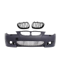 Paraurti anteriore compatibile con BMW 5 Serie E60 (2003-2010) design M5 con Central Grille doppia s