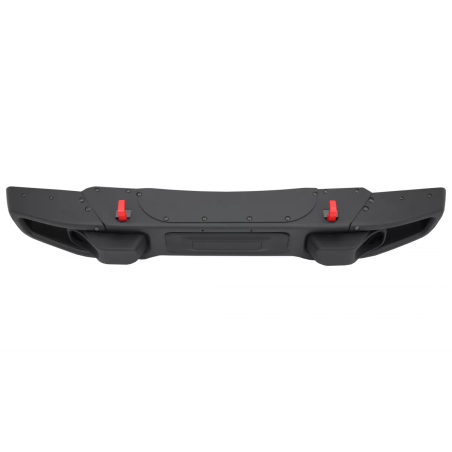 Metal Paraurti anteriore compatibile con Jeep Wrangler Rubicon JK (2007-2017) 10th Anniversary Hard 