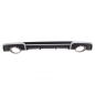 Paraurti posteriore Spoiler Diffusore con Terminali di scarico compatibile con Audi A3 8V Hatchback 