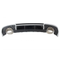 Paraurti posteriore Spoiler Diffusore con Terminali di scarico compatibile con Audi A3 8V Hatchback 