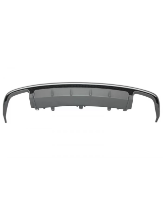 Paraurti posteriore Spoiler Diffusore compatibile con Audi A6 4G Facelift Berlina Avant (2015-2018) 