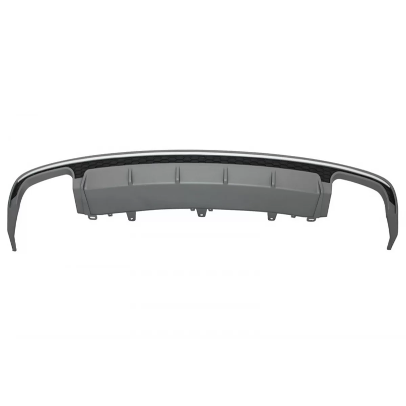 Paraurti posteriore Spoiler Diffusore compatibile con Audi A6 4G Facelift Berlina Avant (2015-2018) 
