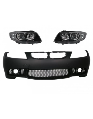 Paraurti anteriore compatibile con BMW 3 Serie E90 Berlina E91 Touring (2004-2008) pre-restyling des