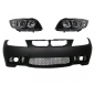 Paraurti anteriore compatibile con BMW 3 Serie E90 Berlina E91 Touring (2004-2008) pre-restyling des