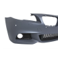 Paraurti anteriore compatibile con BMW 5 Serie F10 F11 (2011-2014) design M-Technik conout Fog Lamps