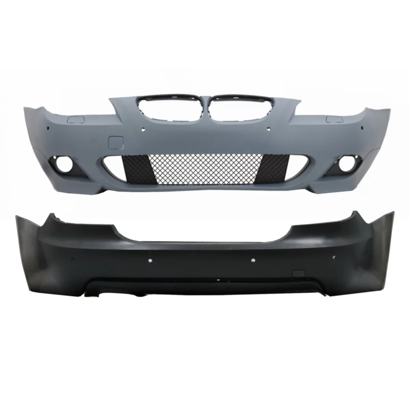 Kit carrozzeria compatibile con BMW 5 Serie E60 LCI (2007-2010) design M-Technik con PDC 18mm (Cod. 