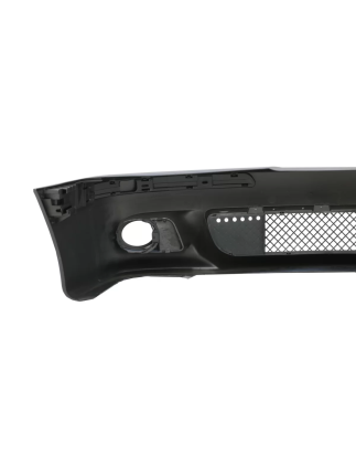 Paraurti anteriore Central Grilles doppia striscia nero lucido compatibile con BMW 5 Serie E39 (1995