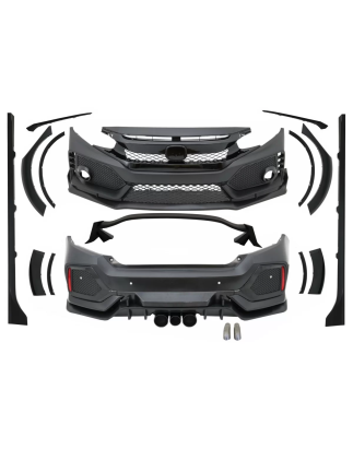 Kit carrozzeria compatibile con Honda Civic MK10 FC FK (2016-in poi) Berlina Type R-design (Cod. K-C