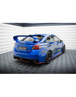 Splitter posteriore V.2 SUBARU WRX STI (Cod. M-SUIM4WRXSTI-RD1RRED+RD1G)