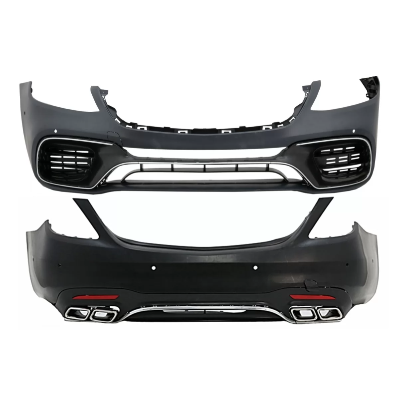 Kit carrozzeria compatibile con Mercedes S-Classe W222 Facelift (2013-08.2020) S63 design (Cod. K-CB